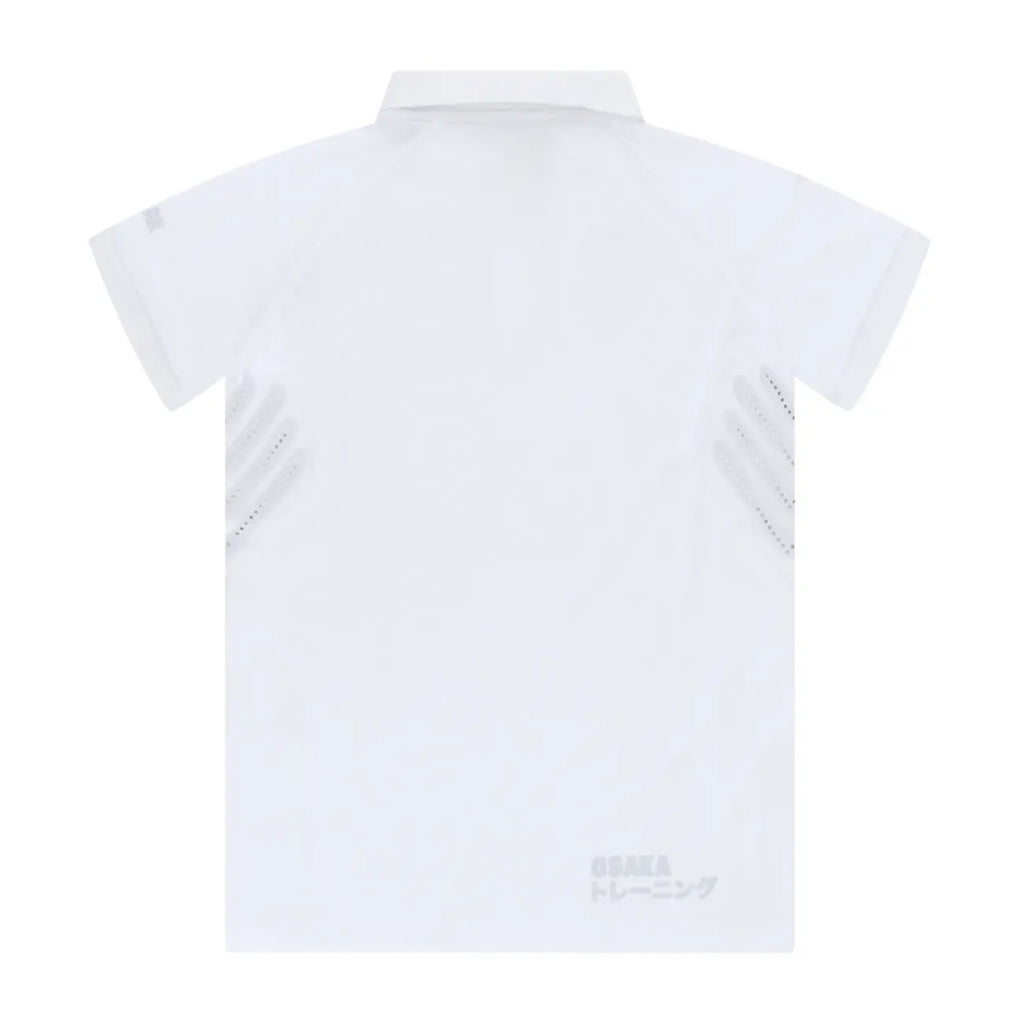 Osaka Kids Polo Jersey S Rec - White