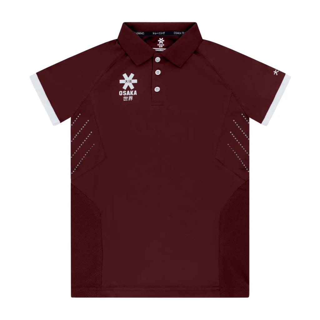 Osaka Kids Polo Jersey S Rec - Bordeaux