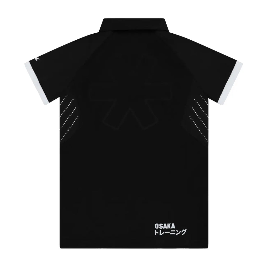 Osaka Kids Polo Jersey S Rec - Black