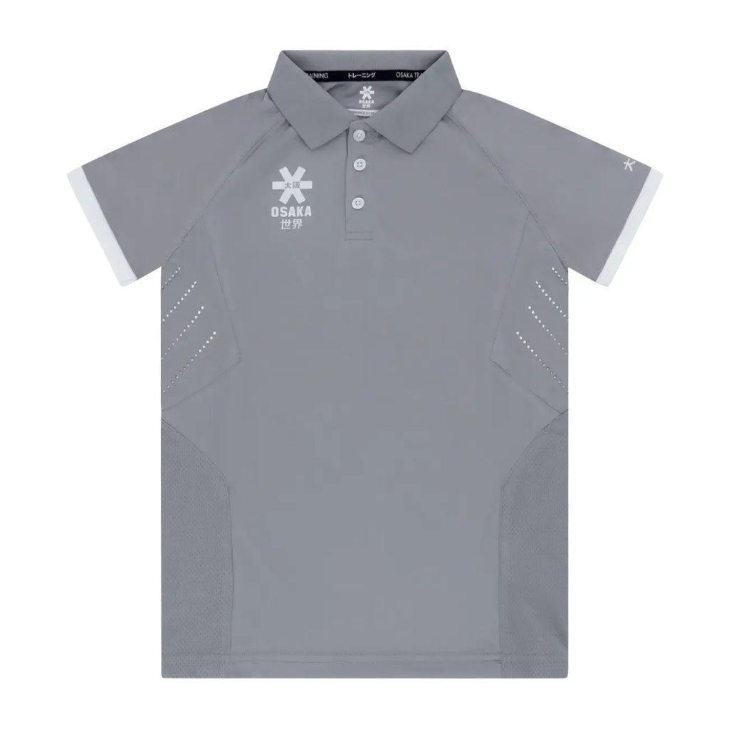Osaka Kids Polo Jersey S Rec - Dark Grey
