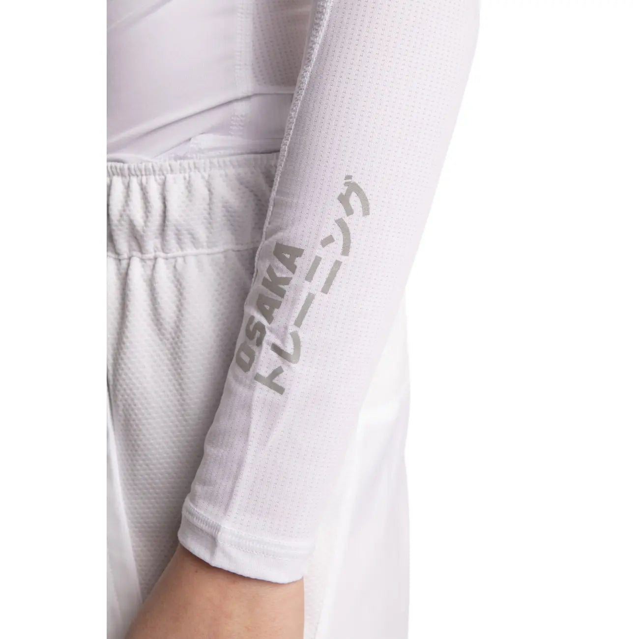 Osaka Kids Sports Baselayer Tee Ls - White