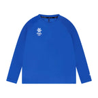 Osaka Kids Training Tee Long Sleeve S Rec - Royal Blue