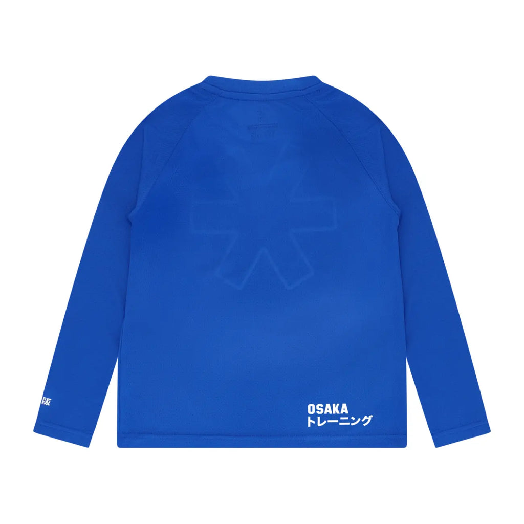Osaka Kids Training Tee Long Sleeve S Rec - Royal Blue