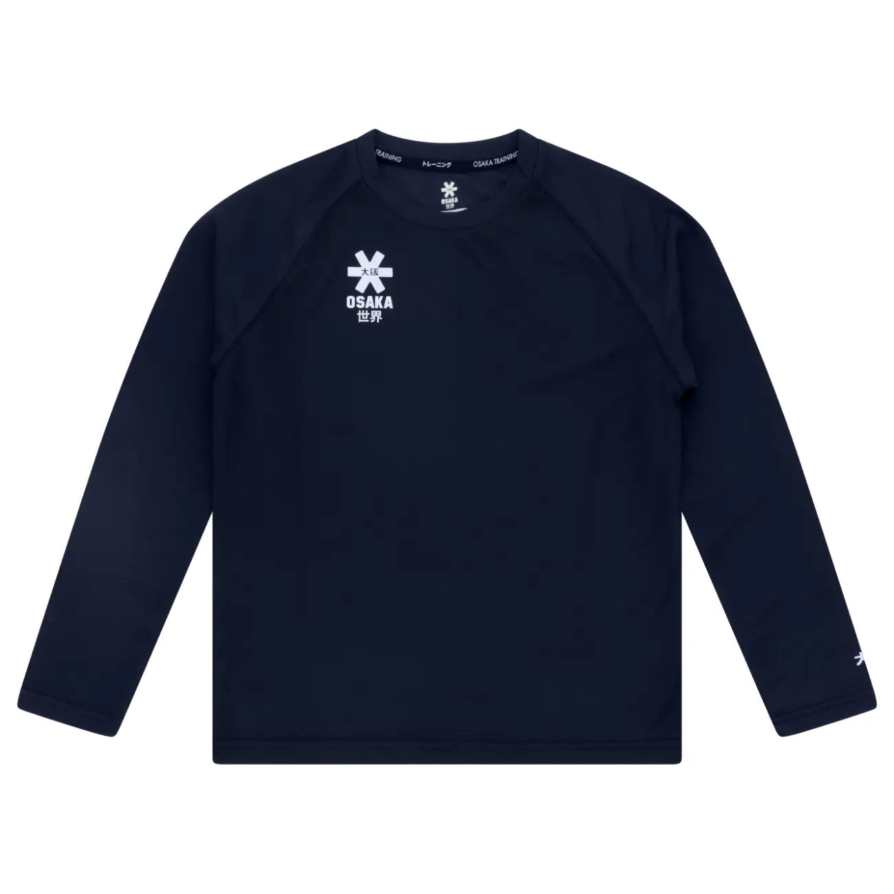 Osaka Kids Training Tee Long Sleeve S Rec - Navy