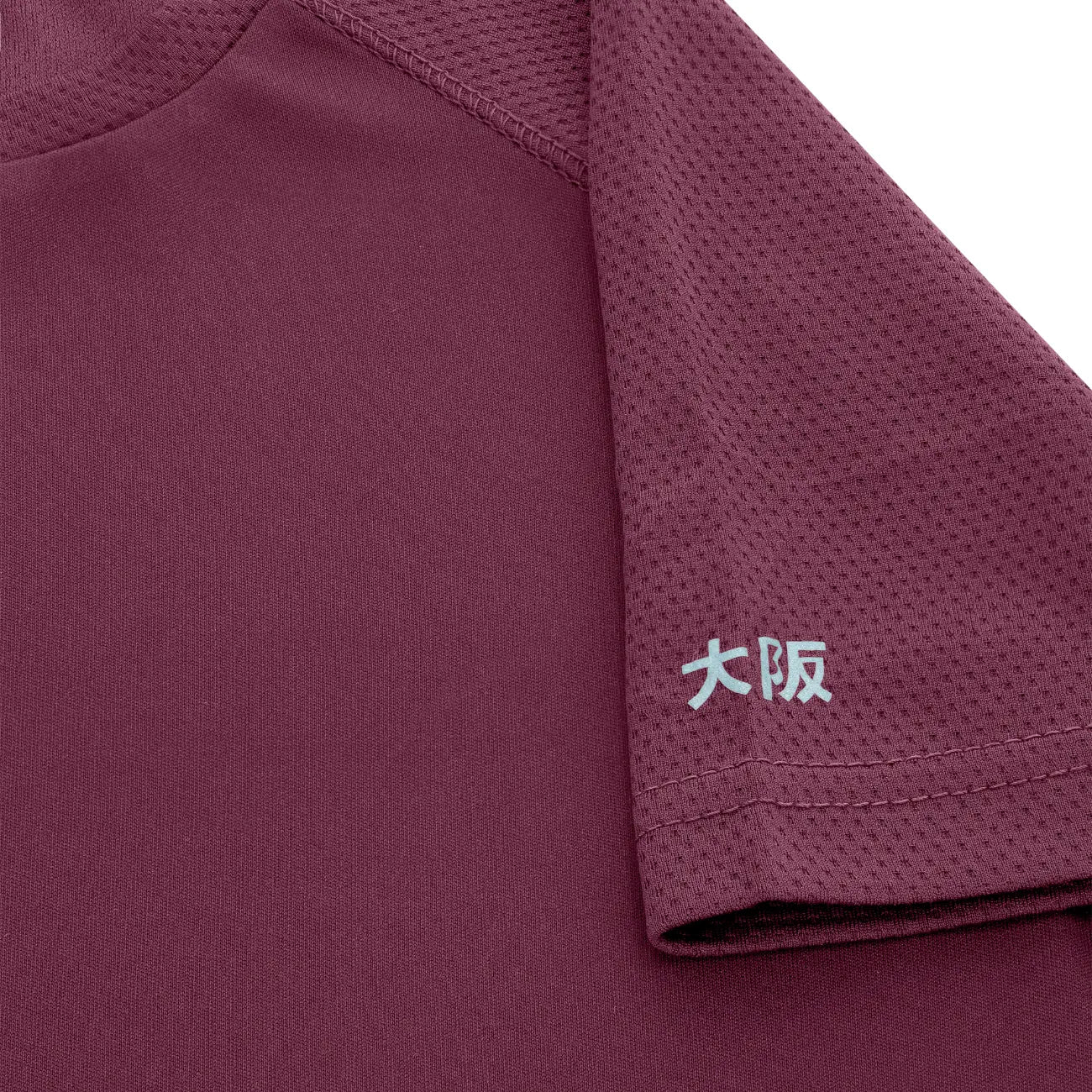 Osaka Kids Training Tee Ss S Rec - Bordeaux