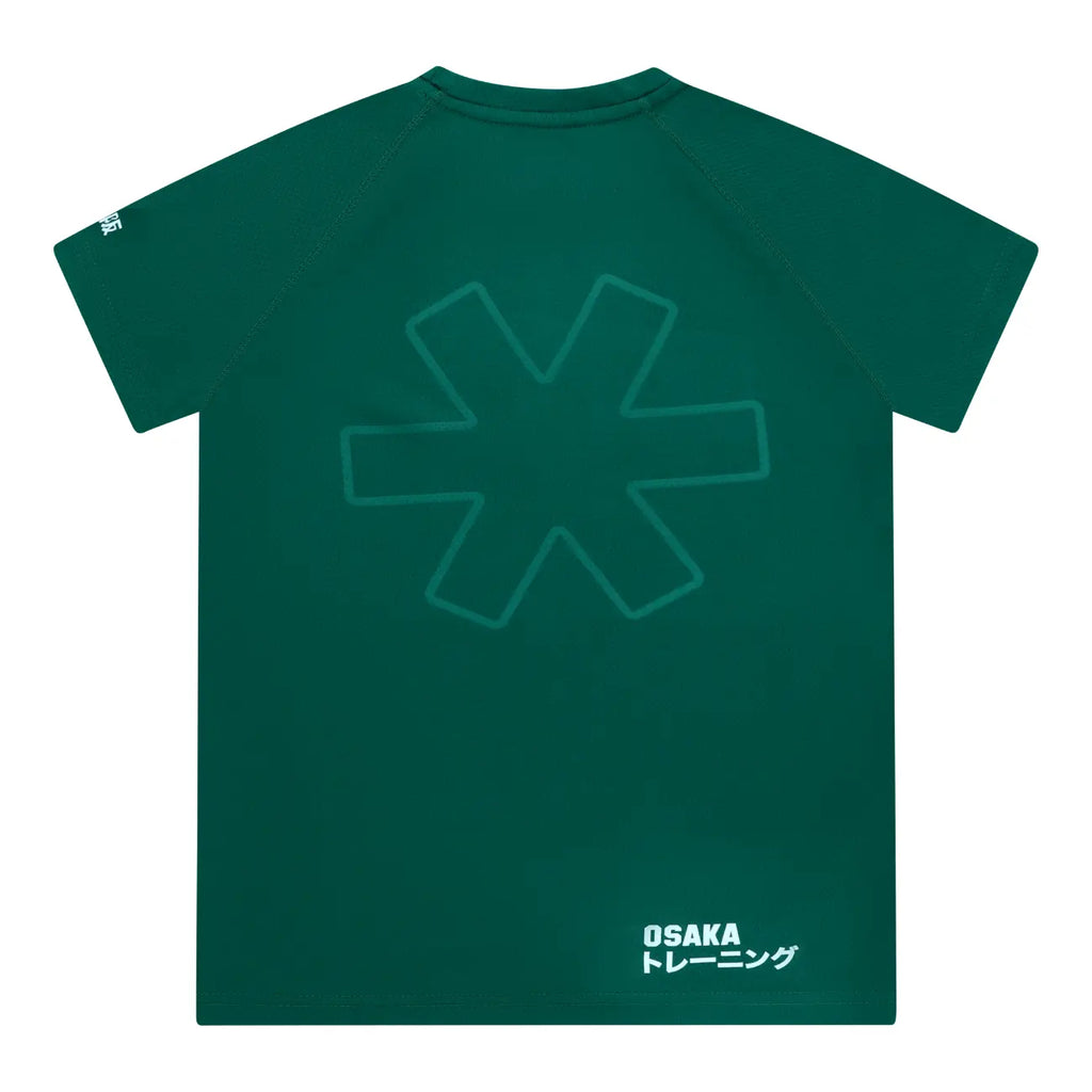 Osaka Kids Training Tee Ss S Rec - Dark Green