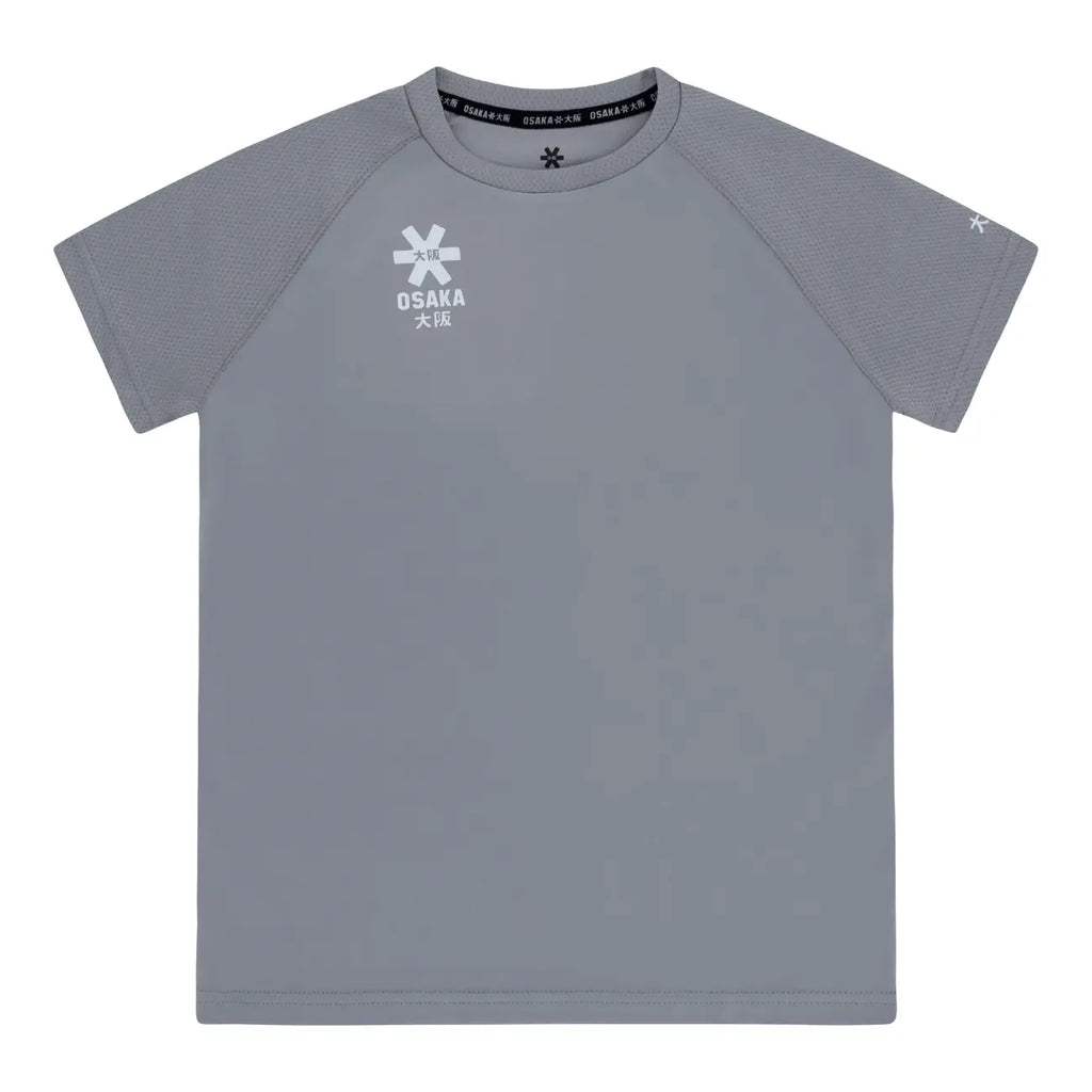Osaka Kids Training Tee Ss S Rec - Light Grey
