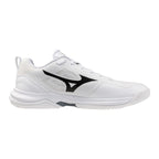 Mizuno Wave Stealth Pro - White/Black/White Hockeyschoen