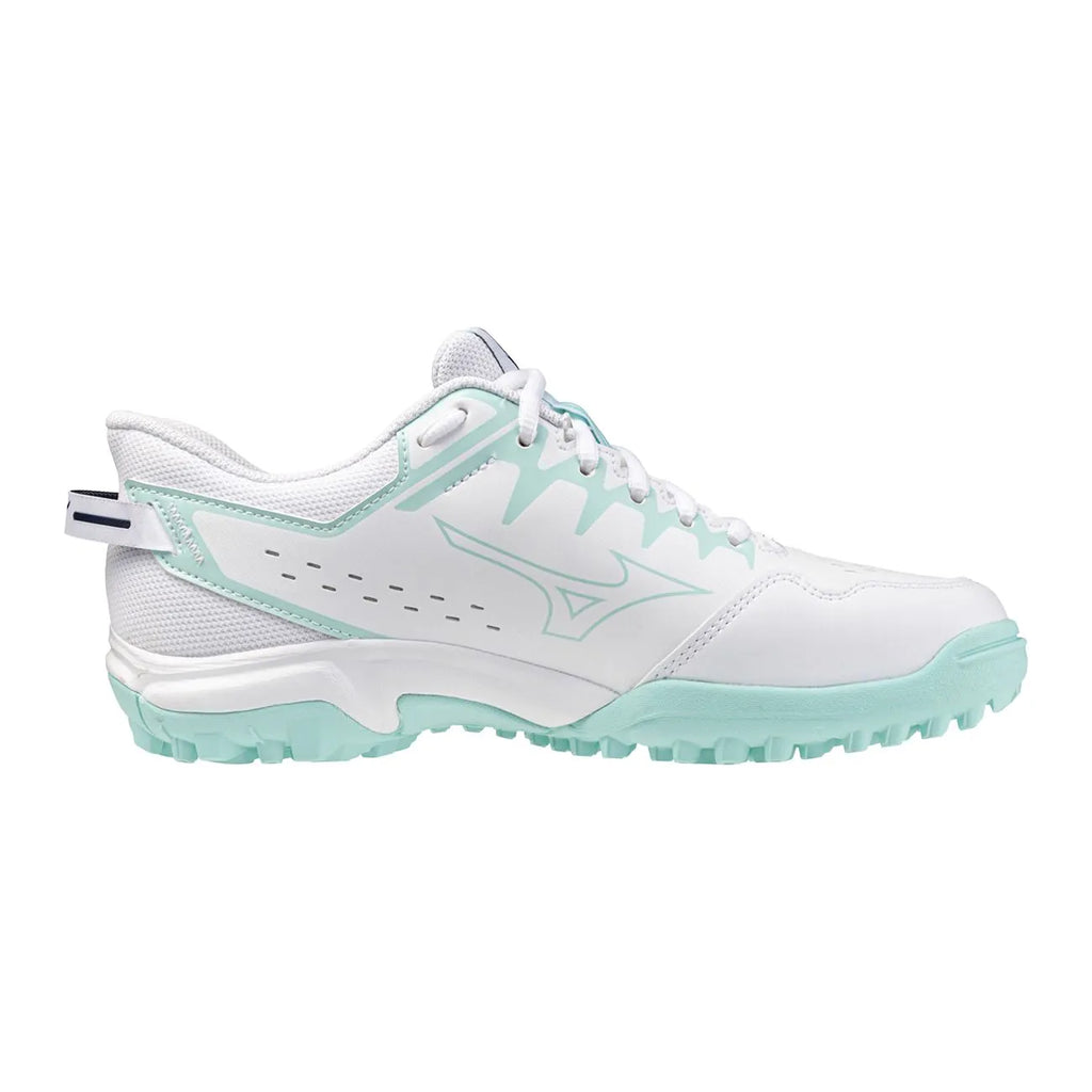 Mizuno WAVE LYNX 2 - White Junior Hockeyschoen